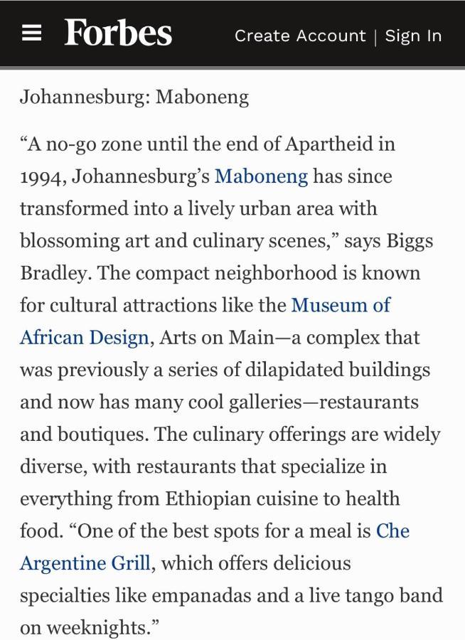 Stunning Maboneng Precinct Studio Apartment At 12 Decades Building Johannesburg Dış mekan fotoğraf